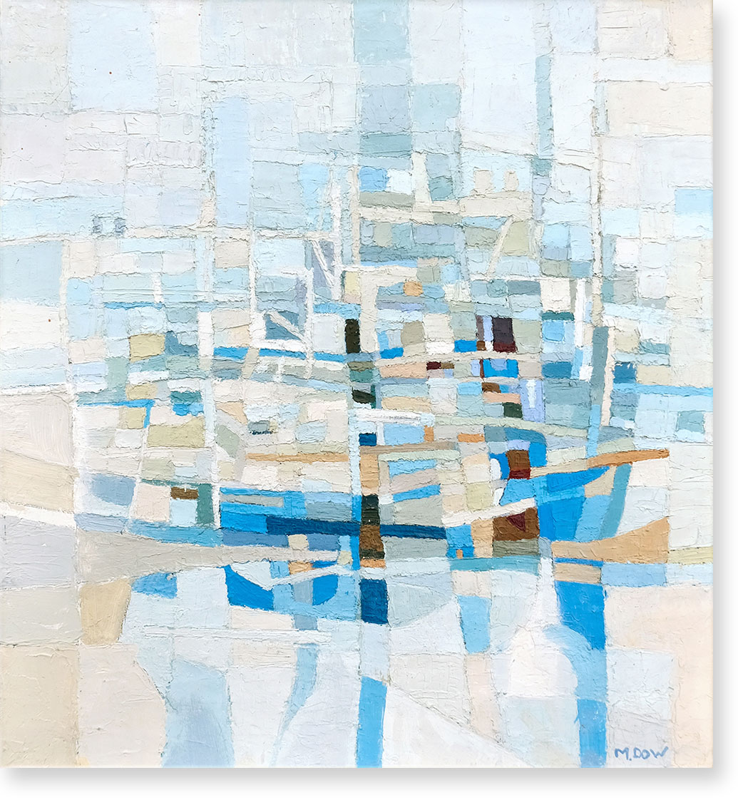 paros-harbour-evening-study